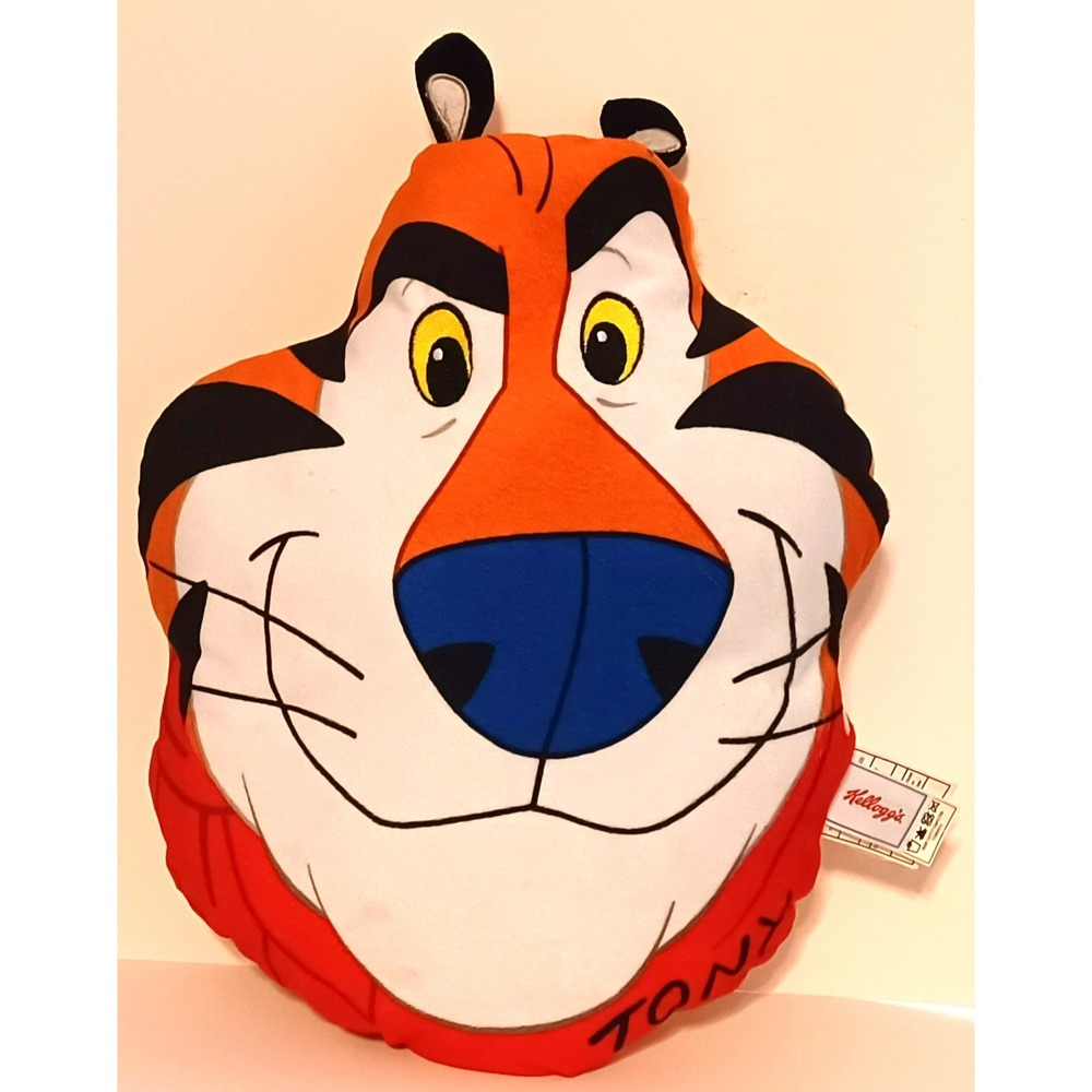 2013 Kellogg's Frosted Flakes Cereal Tony the Tiger Plush Stuffed Animal Pillow